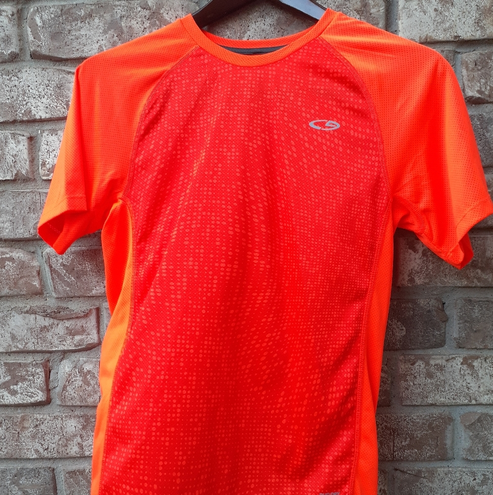 Orange Champion Dry Fit shirt